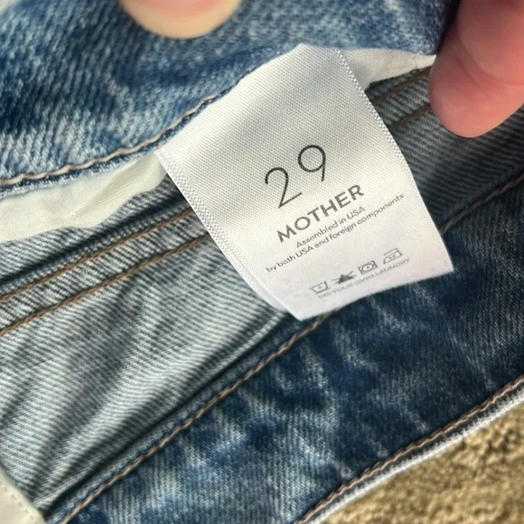 MOTHER Bookie flood, size 29 deans list wash - Picture 9 of 12